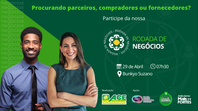 Evento: Rodada de Negócios Abril/2026