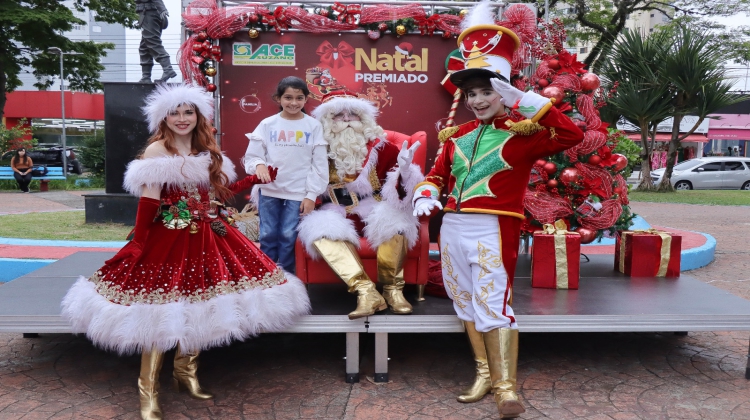 Notícia: Com presença do Papai Noel, ACE Suzano lança o Natal Premiado 2024