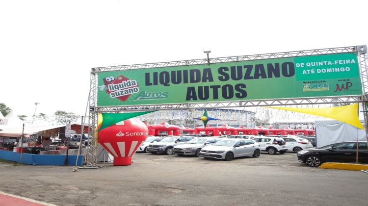 Notícia: 10ª edição do 'Liquida Suzano Autos' da ACE reúne mais de 2 mil visitantes em quatro dias